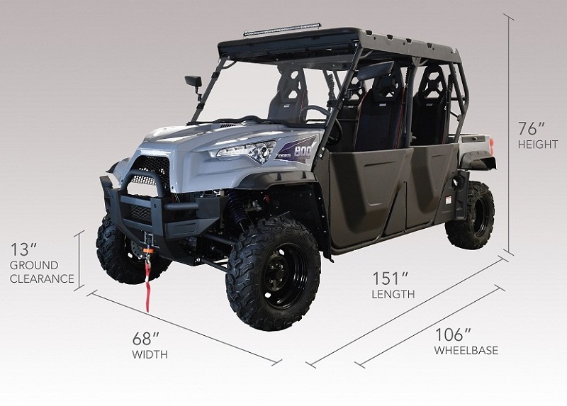 MASSIMO MSU 800-5 UTV