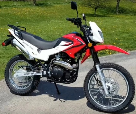 229cc Enduro Street Legal